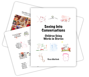 Seeing Into Conversations: Children Using Words in Stories